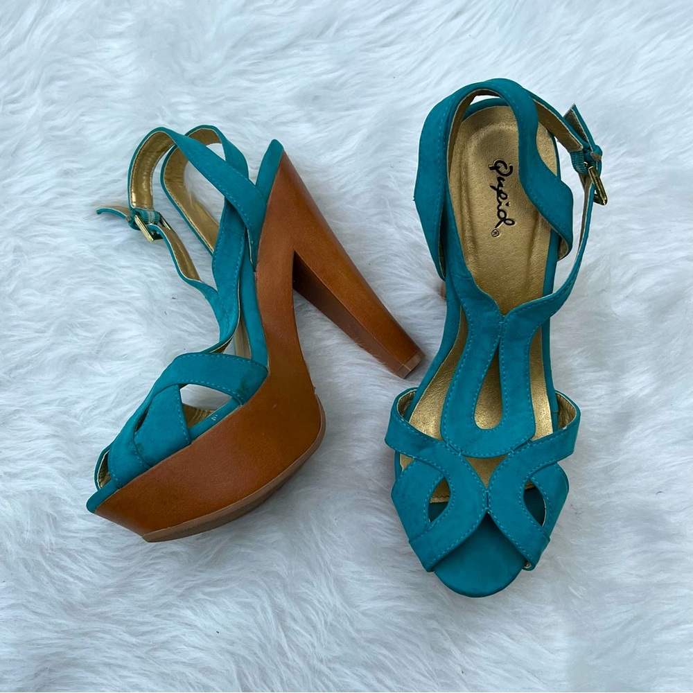 Qupid - Eastney platform heel
